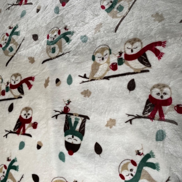 Winter throw /lap blanket - Picture 2 of 3